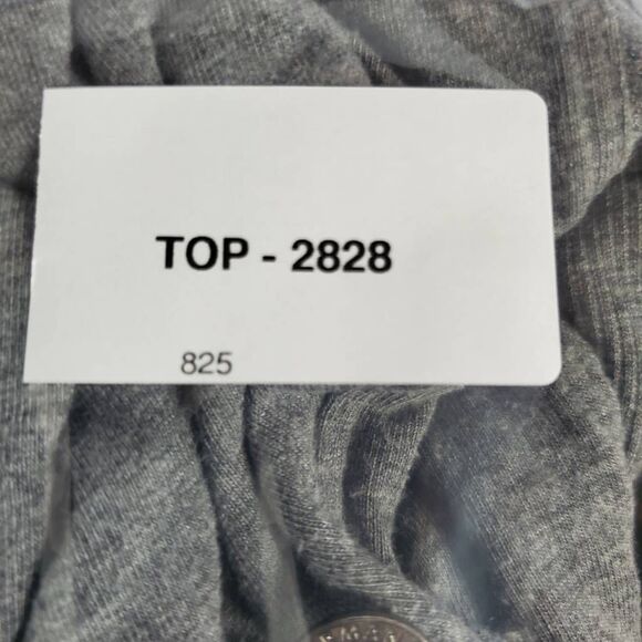 Calvin Klein Performance Women’s Hoodie Tunic Top Size S Gray Asymmetrical Zip L - Picture 7 of 7